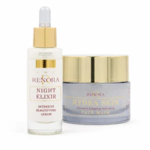 Renora Overnight Recovery Duo Νυχτερινό Σετ Ενυδάτωσης Αναζωογόνησης και Λάμψης