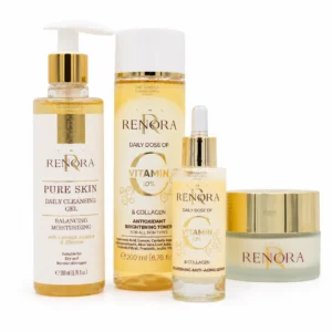 Renora Vitamin C Glow & Firm Routine Ρουτίνα Λάμψης Σύσφιξης και Καθημερινής Προστασίας
