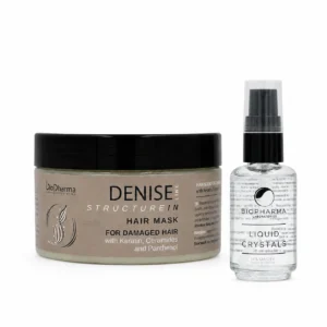 Biopharma Keratin Repair & Crystal Shine Duo Σετ Αναδόμησης με Κερατίνη και Λάμψης Μαλλιών