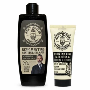 MEN’S MASTER Smart Gray & Face Revival Duo Σετ Επαναχρωματισμού και Αναζωογονητικής Ανδρικής Περιποίησης