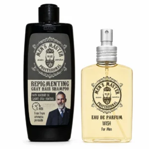 MEN’S MASTER Smart Gray & Signature Scent Duo Σετ Επαναχρωματισμού και Ανδρικού Αρώματος