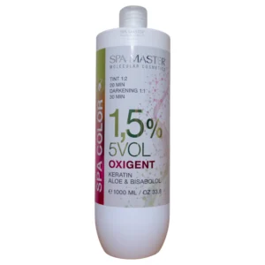 Spa Master Spa Color Oxigent Cream Activator 1.5% 5 Vol 1000ml Κρεμώδες Οξειδωτικό για Τόνωση και Σκούρυνση