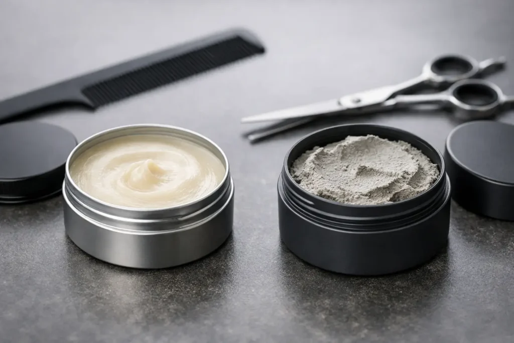 Wax ή clay μαλλιών; Ποιο styling ταιριάζει;