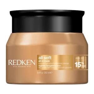 Redken All Soft All-In Mask 250ml – Μάσκα Βαθιάς Ενυδάτωσης με Argan Oil για Ξηρά Μαλλιά