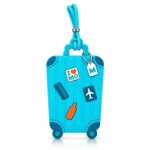 Moroccanoil Luggage Tag – Τιρκουάζ Ετικέτα Αποσκευών σε Σχήμα Βαλίτσας