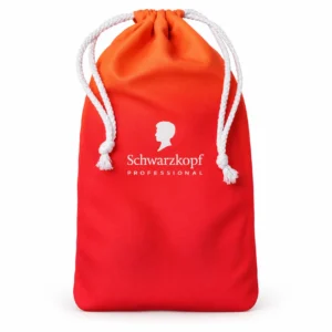 Schwarzkopf Professional BC Sun Beach Towel – Πορτοκαλί & Κόκκινη Πετσέτα Θαλάσσης με Θήκη - Εικόνα 1