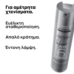 L’Oréal Professionnel Infinium Pure Soft 300ml – Λακ Μαλλιών για Απαλό Κράτημα & Λάμψη - Εικόνα 1