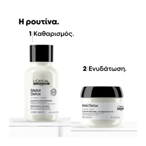 L’Oréal Professionnel Serie Expert Metal Detox Mini Duo Kit 100ml + 75ml – Σετ Σαμπουάν & Μάσκας για Προστασία από Μέταλλα & Σπάσιμο - Εικόνα 1