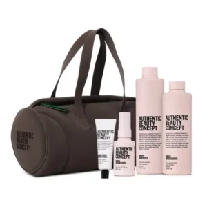 Authentic Beauty Concept Glow Hair Care Gift Set + Hand & Hair Light Cream – Σετ Προστασίας Χρώματος & Λάμψης με Premium Bag
