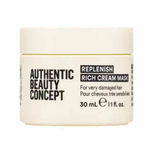 Authentic Beauty Concept Replenish Rich Cream Mask 30ml Travel Size – Μάσκα Βαθιάς Επανόρθωσης για Χονδρά & Ταλαιπωρημένα Μαλλιά