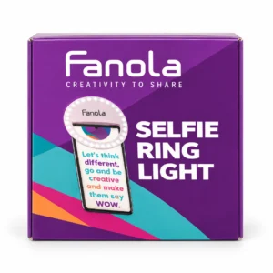 Fanola Selfie Ring Light – Φορητό LED Ring Light για Smartphone, Selfies, Reels & Φωτογραφίες Μαλλιών - Εικόνα 1